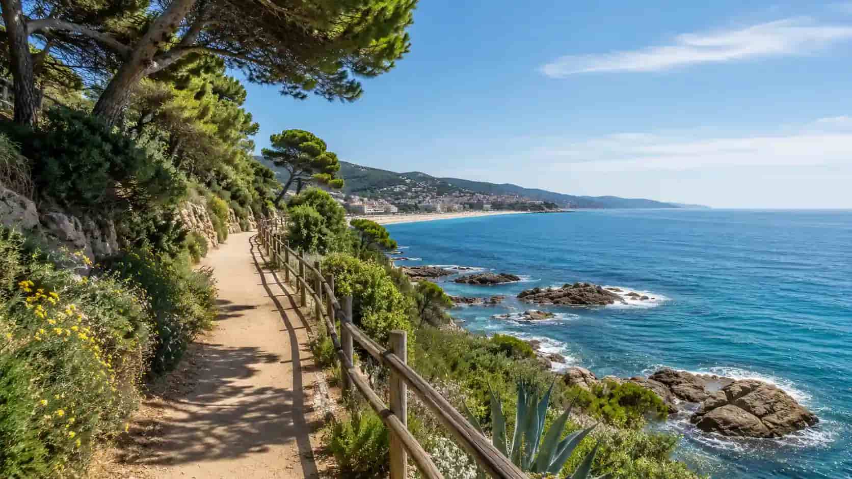 Sea Breeze Trails in Calella de Mar